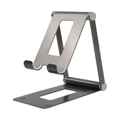 Picture of Adjustable Mobile Phone Holder Adjustable Foldable Portable Stand Foldable Portable Support Stand Full Metal For Mobile Phone (Multicolor)