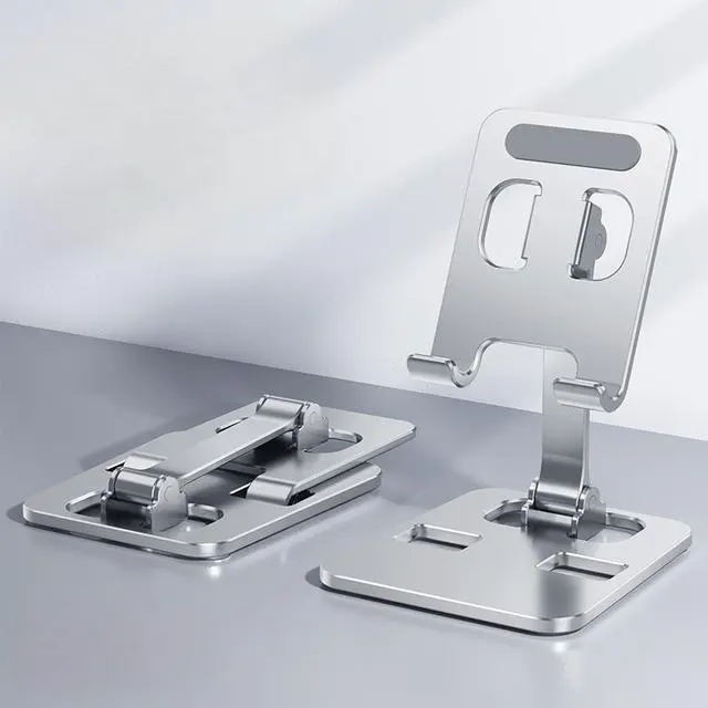 Picture of Adjustable Aluminum Alloy Mobile Phone Stand Holder (Silver)