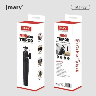 Picture of Jmary MT-27 mini Tripod Stand With Mobile holder (Black)