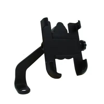 Picture of High Quality Aluminum Alloy Bike & Motorcycle Mobile Holder Adjustable Durable & Secure Phone Bracket for Riders (Mount C-2 Black)
