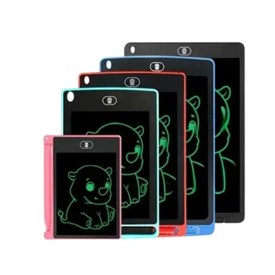 Picture of LCD Writing Tablet Electronic Handwriting & Drawing Pad for Kids, Magic Board with Lock & Erase Button (Multicolor 12 Inch)