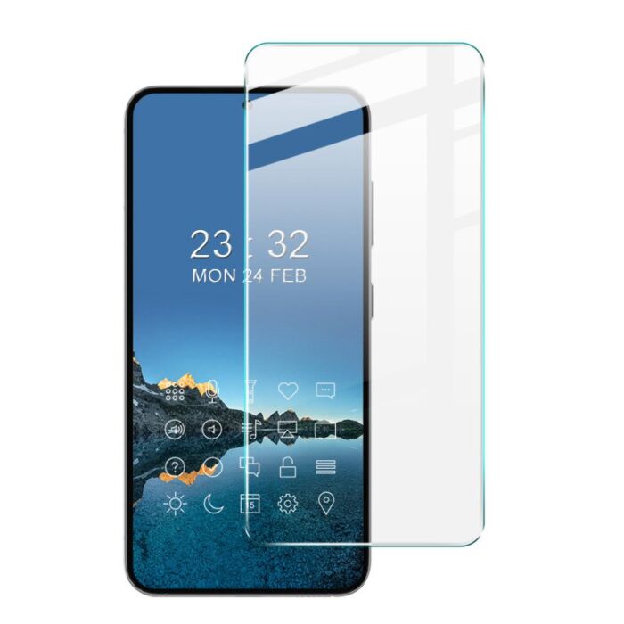Picture of Samsung Galaxy S23+ 5G / Samsung Galaxy S23 Plus 5G Screen Protector 3D Tempered Clear Screen protector Gorilla Glass Transparent Clear Ultra Thin