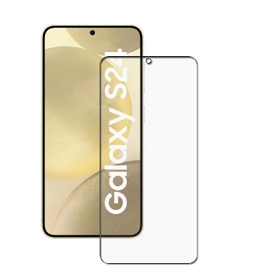 Picture of Samsung Galaxy S24 5G (5D 9D 11D 13D 21D) Screen Protector Tempered Glass Film 9H Hardness Full Coverage No Bubbles and Fingerprint Scratch-Resistant