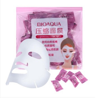 Picture of BIOAQUA Compressed Dry Sheet Mask (50pcs) -Face