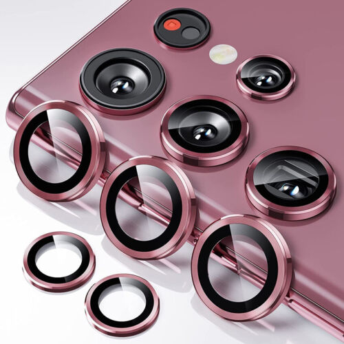 Picture of KUZOOM Camara Lens Protector For Samsung Galaxy S23 Ultra Metal High Quality Glossy finish