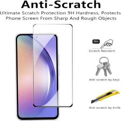 Picture of Samsung Galaxy S23 5G (5D 9D 11D 13D 21D) Screen Protector Tempered Glass Film 9H Hardness Full Coverage No Bubbles and Fingerprint Scratch-Resistant