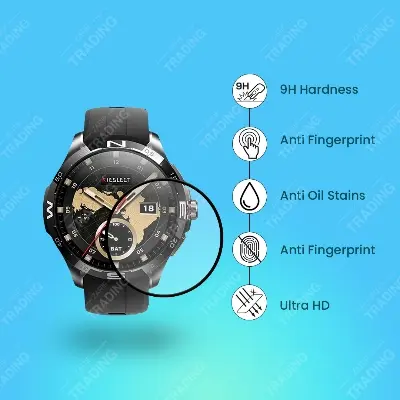Picture of kieslect Actor Watch Screen Protector HD Clear Ultra-Thin PMMA Full Coverage Scratch & Fingerprint Resistant (1 Pcs)
