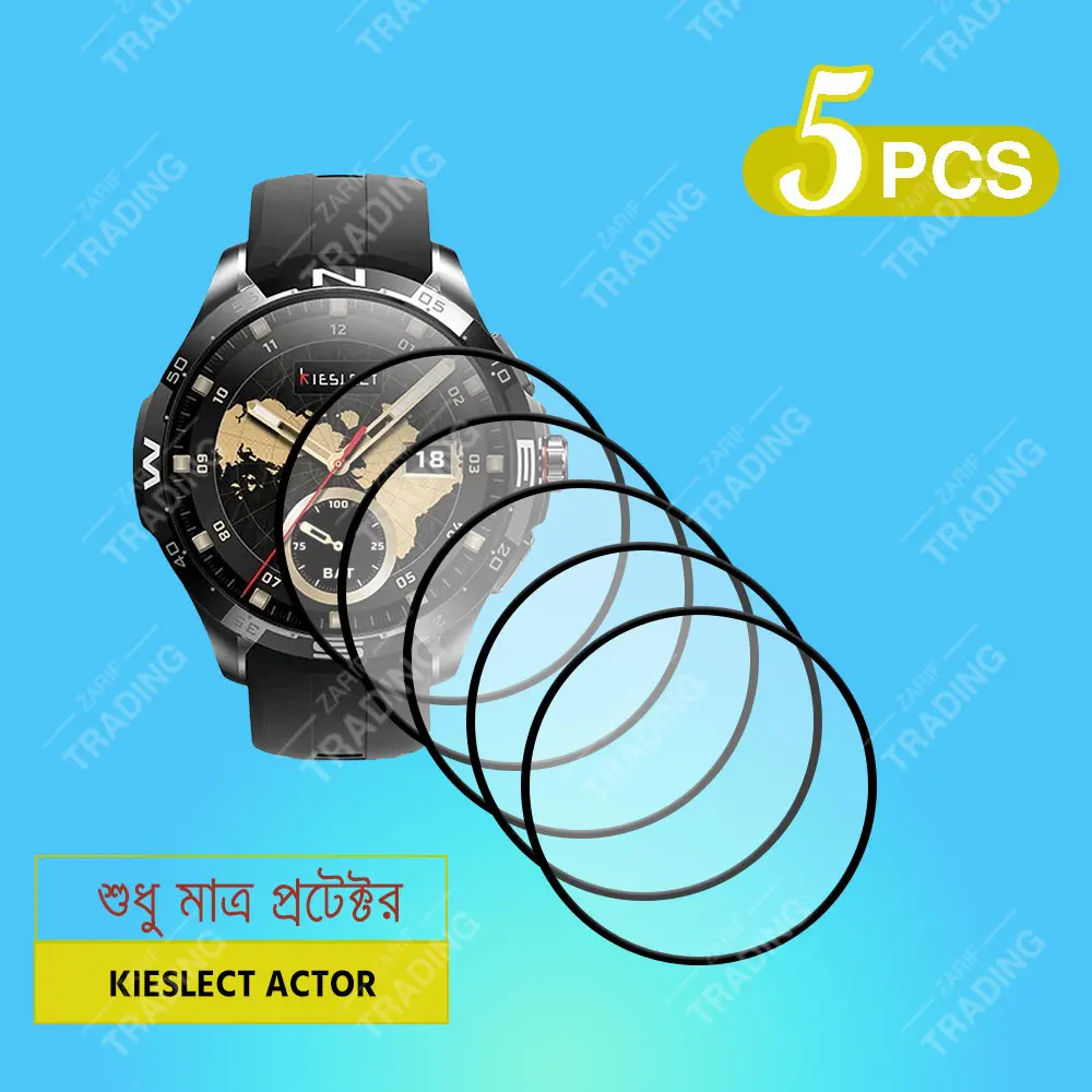 Picture of kieslect Actor Watch Screen Protector HD Clear Ultra-Thin PMMA Full Coverage Scratch & Fingerprint Resistant (1 Pcs)