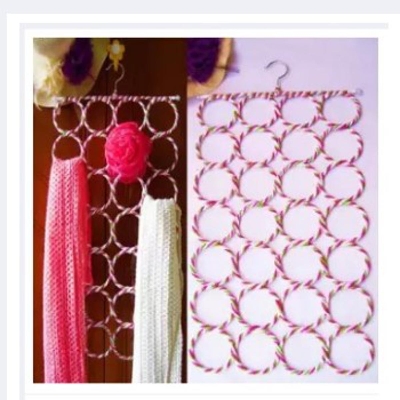 Picture of Hijab Hanger For Women (28 holes Hard Rings ) -Multicolor