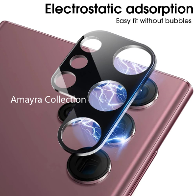 Picture of Samsung Galaxy S23 Ultra 5G Back 9H Full Camera Lens Protector Rear 9H 3D Camera Lens Protector,Upgraded HD,Clear Scratch Resistant [With Photo Friendly Flash Cut]