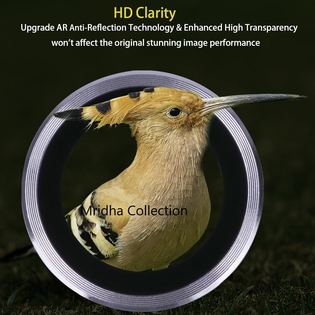 Picture of Samsung Galaxy S24 Ultra 5G 5-PCS Ring Camera Lens Protector 360 Degree Protection Camera Aluminium with Tempered Glass (Titanium White)