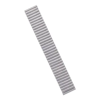 Picture of 22mm Stainless Steel Elastic Stretchable Watch Band Adjustable Metal Strap for Smartwatches & Traditional Watches (Silver,Not Specified)