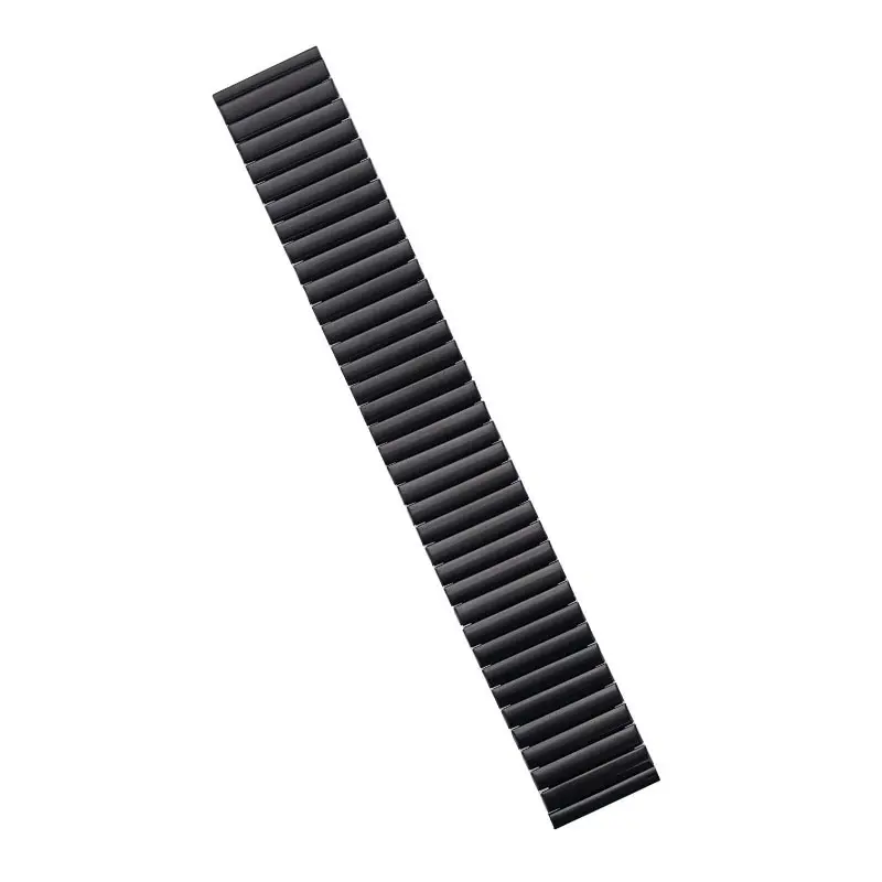 Picture of 22mm Stainless Steel Elastic Stretchable Watch Band Adjustable Metal Strap for Smartwatches & Traditional Watches (Black,Not Specified)
