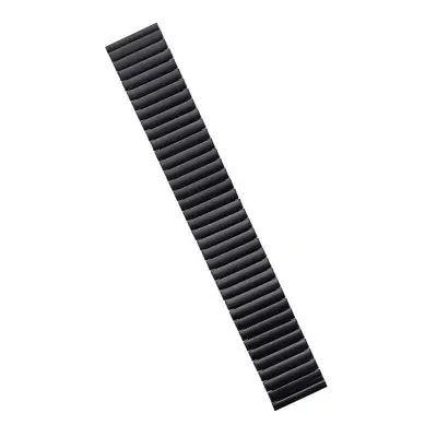 Picture of 22mm Stainless Steel Elastic Stretchable Watch Band Adjustable Metal Strap for Smartwatches & Traditional Watches (Black,Not Specified)