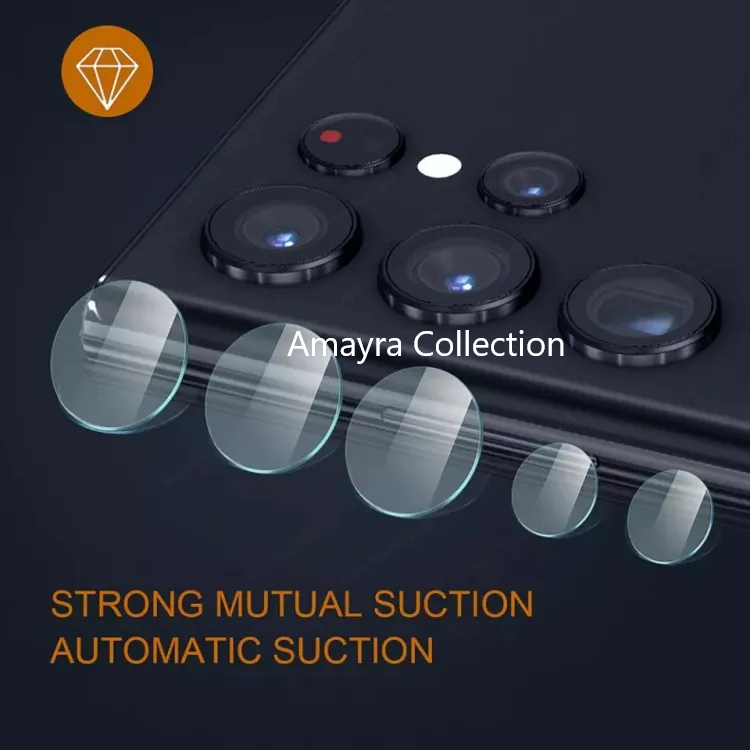 Picture of 2in1 Protector Combo Pack for Samsung Galaxy S23 Ultra 5G (A+ GRADE) UV Glass Screen Protector + Camera Protector Lens