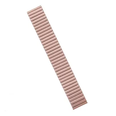 Picture of 22mm Stainless Steel Elastic Stretchable Watch Band Adjustable Metal Strap for Smartwatches & Traditional Watches (Rose Gold,Not Specified)