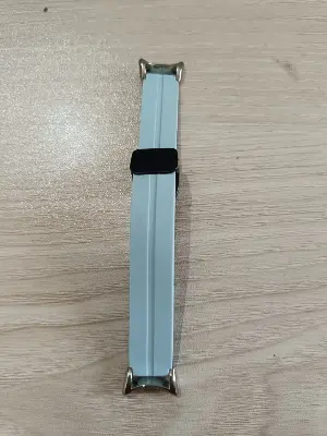 Picture of Mi Band 9 Mi Band 8 Extra Large Silicone Strap for 12mm Magnetic Folding Sport Band Compatible Quick Release for Xiaomi Band 9 & Xiaomi Band 8 (Stretch Blue,Not Specified)