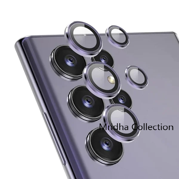 Picture of KUZOOM Camara Lens Protector For Samsung Galaxy S23 Ultra Metal High Quality Glossy finish