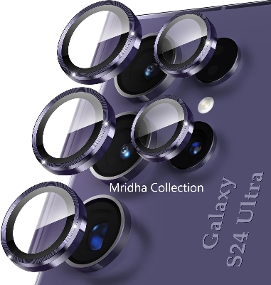 Picture of KUZOOM Camara Lens Protector For Samsung Galaxy S23 Ultra Metal High Quality Glossy finish