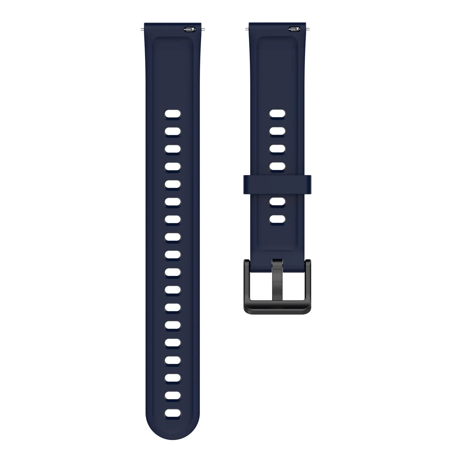 Picture of Realme Band 2 Silicone Replacement Strap Soft Adjustable Durable Wristband for Comfortable Fit (Midnight Blue,Not Specified)