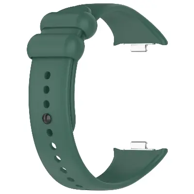 Picture of Mi Band 9 Pro Mi Band 8 Pro Redmi Watch 5 & Redmi Watch 4 Silicone Replacement Strap Multiple Colors Available (Drak Green,Not Specified)