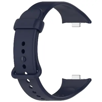 Picture of Mi Band 9 Pro Mi Band 8 Pro Redmi Watch 5 & Redmi Watch 4 Silicone Replacement Strap Multiple Colors Available (Navy 2,Not Specified)