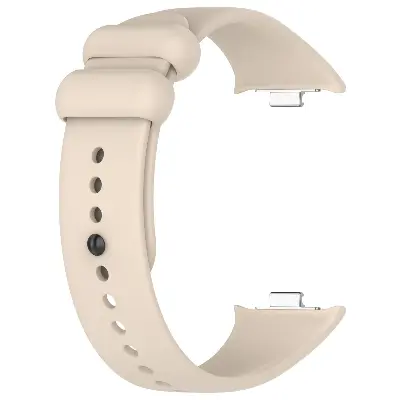 Picture of Mi Band 9 Pro Mi Band 8 Pro Redmi Watch 5 & Redmi Watch 4 Silicone Replacement Strap Multiple Colors Available (Light Pink,Not Specified)
