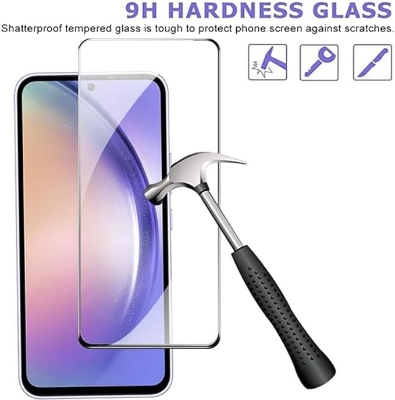Picture of Samsung Galaxy S23 5G Premium Full Coverage Glass Protector Tempered Glass Screen Protector 9H Hardness
