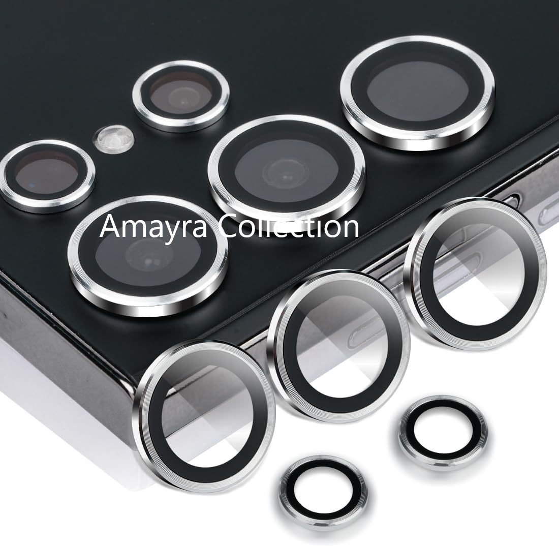 Picture of KUZOOM Camara Lens Protector For Samsung Galaxy S24 Ultra Metal High Quality Glossy finish