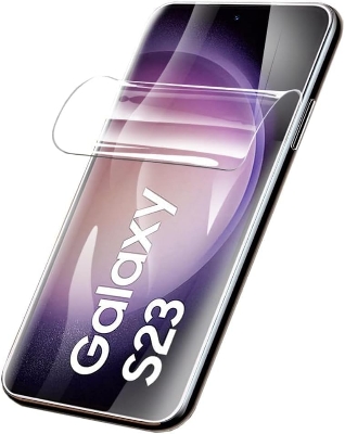 Picture of Samsung Galaxy S23+ 5G / Samsung Galaxy S23 Plus 5G TPU Protective Film Hydrogel Front Poly Protector Screen Protector Anti-Shatter / High Definition (Front Poly)