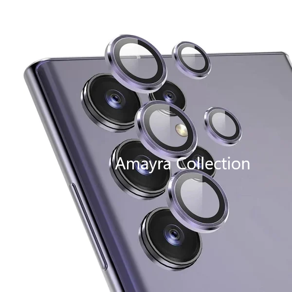 Picture of KUZOOM Camara Lens Protector For Samsung Galaxy S24 Ultra Metal High Quality Glossy finish
