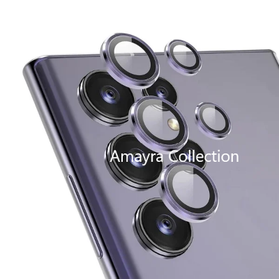 Picture of KUZOOM Camara Lens Protector For Samsung Galaxy S24 Ultra Metal High Quality Glossy finish