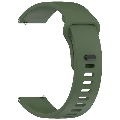 Picture of 22mm Silicone Strap for Smartwatches Compatible with Redmi Watch 5 Lite & Redmi Watch 5 Active (Army Green,Not Specified)