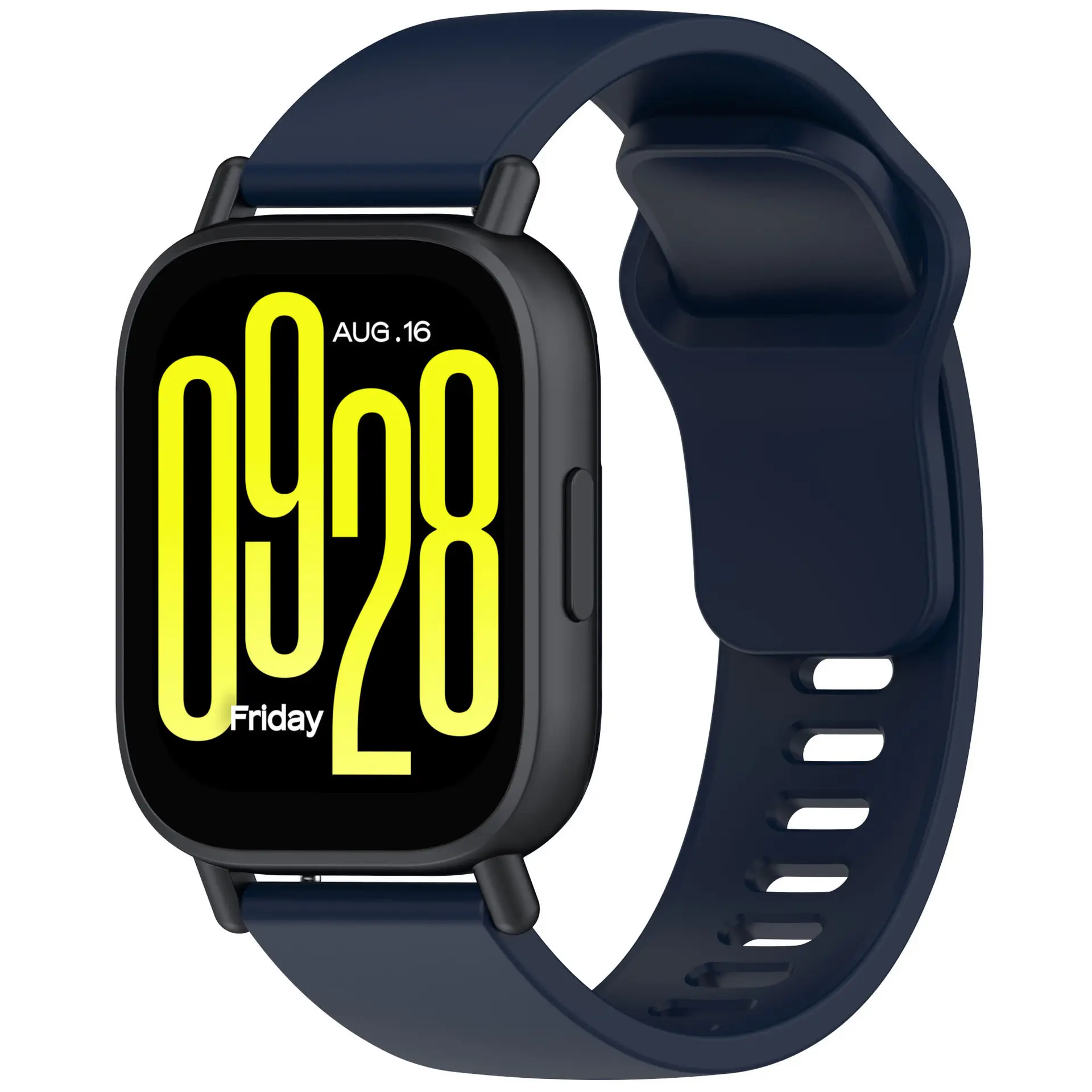 Picture of 22mm Silicone Strap for Smartwatches Compatible with Redmi Watch 5 Lite & Redmi Watch 5 Active (Midnight Blue,Not Specified)