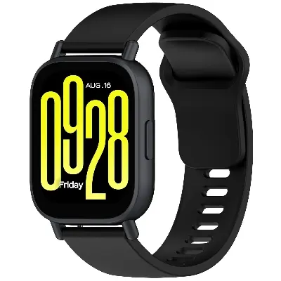 Picture of 22mm Silicone Strap for Smartwatches Compatible with Redmi Watch 5 Lite & Redmi Watch 5 Active (Black,Not Specified)
