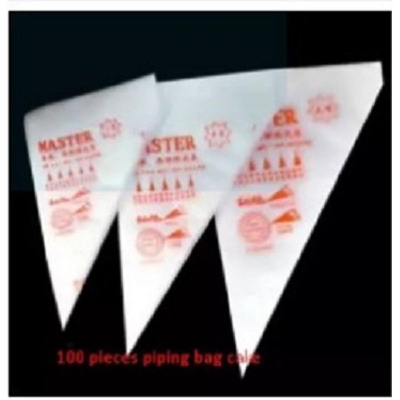 Picture of 100pcs Plastic Piping Bags Cake Cream Decorating
