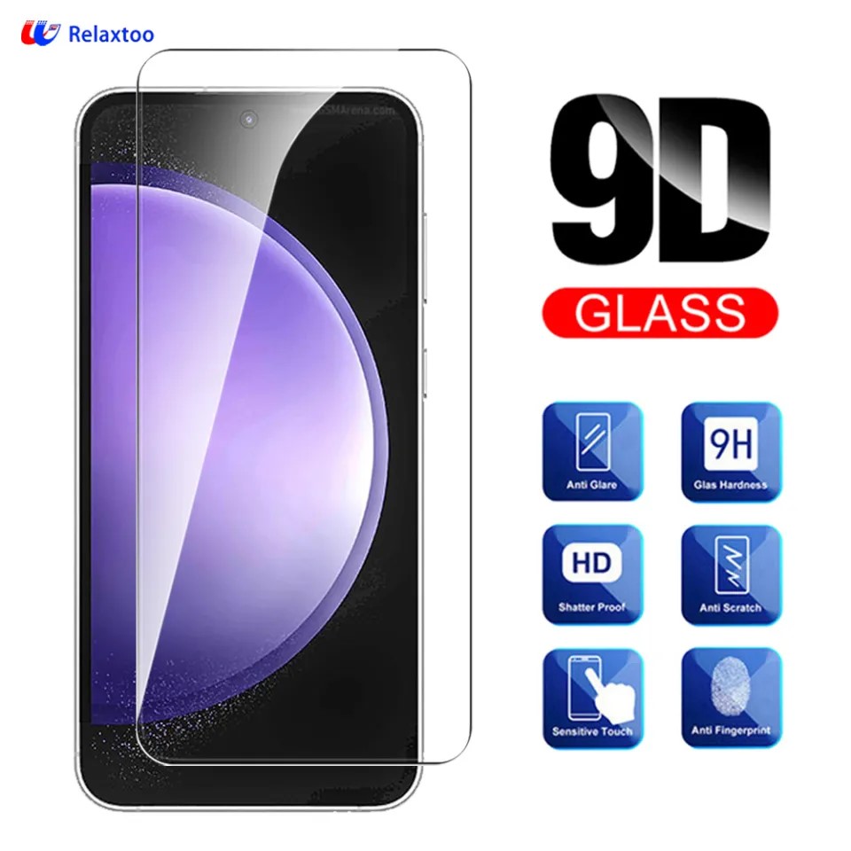 Picture of Samsung Galaxy S24+ 5G / Samsung Galaxy S24 Plus 5G Screen Protector 3D Tempered Clear Screen protector Gorilla Glass Transparent Clear Ultra Thin