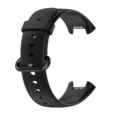 Picture of Redmi Watch 2 Lite / Redmi Watch 2 Replacement Silicone Sports Strap – Durable Smartwatch Band with Buckle, Multiple Colors (Black,Not Specified)