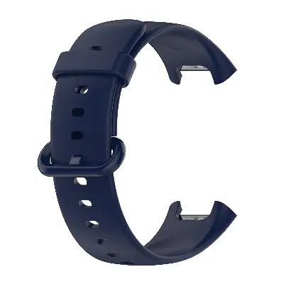 Picture of Redmi Watch 2 Lite / Redmi Watch 2 Replacement Silicone Sports Strap – Durable Smartwatch Band with Buckle, Multiple Colors (Midnight Blue,Not Specified)