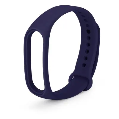 Picture of Mi Band 5/6/7 Replacement Silicone Strap – Soft, Colorful & Comfortable Wristband for Xiaomi Smartwatch, suitable for Men & Women (Midnight Blue,Not Specified)