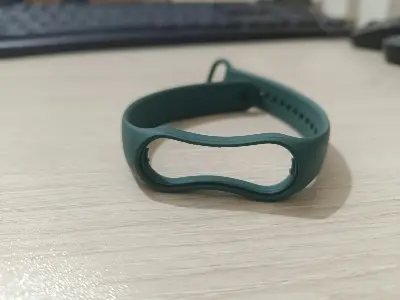 Picture of Mi Band 5/6/7 Replacement Silicone Strap – Soft, Colorful & Comfortable Wristband for Xiaomi Smartwatch, suitable for Men & Women (Dark Green,Not Specified)