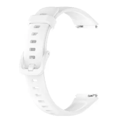 Picture of Huawei Band 7 Silicone Sport Strap – Premium Multicolor Replacement Wristband for Huawei Smartwatch - Soft, Durable & Comfortable (White,Not Specified)