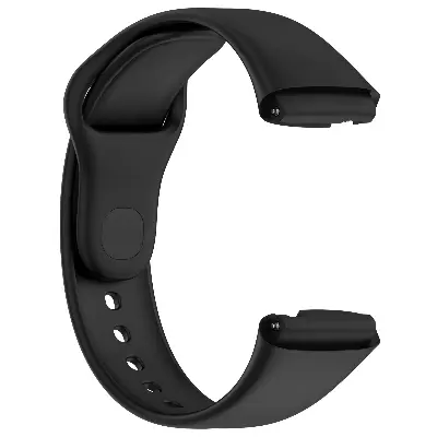 Picture of Redmi Watch 3 Active & Watch 3 Lite Silicone Sport Replacement Strap – Soft, Durable & Multicolor Design (Black,Not Specified)