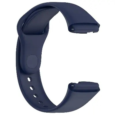 Picture of Redmi Watch 3 Active & Watch 3 Lite Silicone Sport Replacement Strap – Soft, Durable & Multicolor Design (Deep Space Blue,Not Specified)