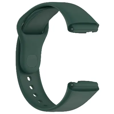 Picture of Redmi Watch 3 Active & Watch 3 Lite Silicone Sport Replacement Strap – Soft, Durable & Multicolor Design (Dark Green,Not Specified)
