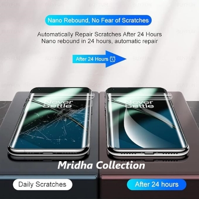 Picture of Realme Narzo 60 Pro 5G TPU Protective Film Hydrogel Front Poly Protector Screen Protector Anti-Shatter / High Definition (Front Poly)