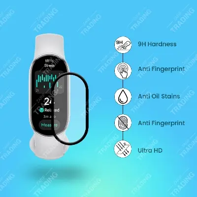 Picture of Mi Band 10 / Xiaomi Smart Band 10 Screen Protector – Ultra Clear, Anti-Scratch & Anti-Fingerprint Guard (1 Pcs)