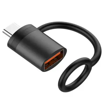 Picture of LDNIO LC280 USB-C Male to Lightning Female Adapter – 10Gpbs Fast Charging for iPhone & iPad (Black)
