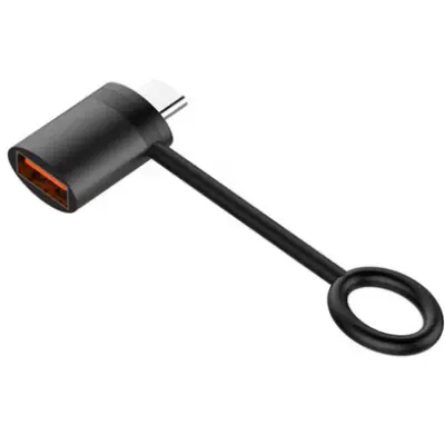 Picture of LDNIO LC280 USB-C Male to Lightning Female Adapter – 10Gpbs Fast Charging for iPhone & iPad (Black)