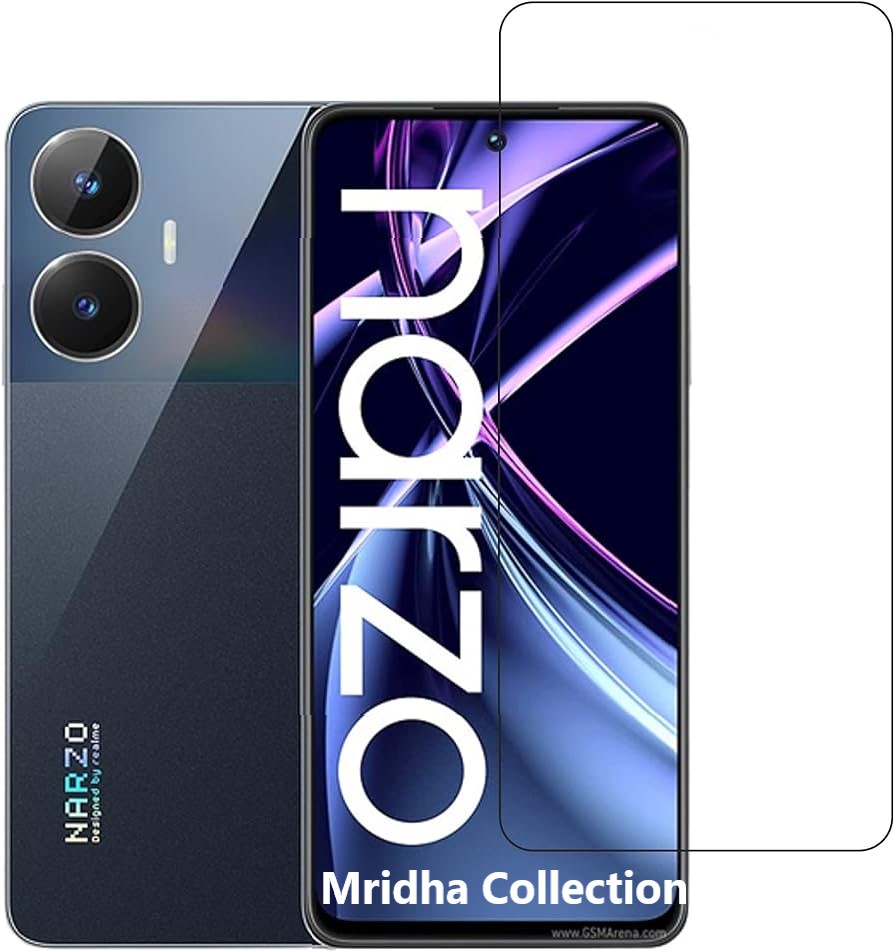 Picture of 2in1 Protector Combo Pack for Realme Narzo N55 (Clear Screen Protector Glass+Camera Lens Protector)